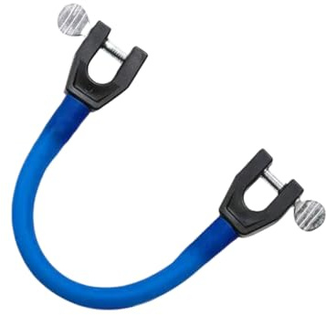 QUXVUIS Geschwindigkeitskontroll Trainingshilfe, Ski Spitzen Anschluss für Anfänger, ABS, verwendet, um Geschwindigkeitskontrolle, Ski Board Zubehör, Winter zu lehren , Blau