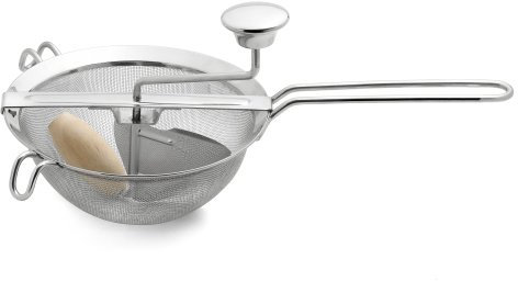 Weis 14020 Passoire Moulin Taille Moyen Acier Inoxydable Argent 40 x 20 x 8 cm