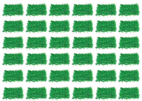 Beistle 55640 36-Pack Tissue Grass Mat, 15-Inch by 30-Inch