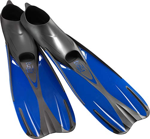 TUSA Sport Full Foot Fin, Blue, Small