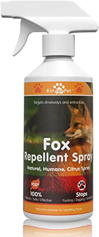 KinderPet® Eco Fox Repellent Big Value 1L Stop Foxes In Garden Anti Fox Fouling Spray Fox Deterrent Stop Fouling Digging Scratching Natural Humane Citrus Spray