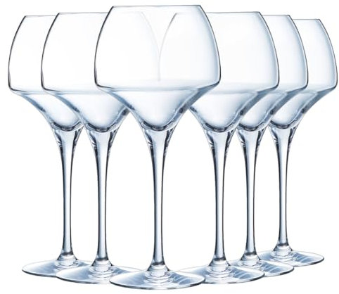 Chef & Sommelier Open Up - Weinglas 55cl - 6 Stück - aus Krysta Kristallglas - verstärkte Verpackung - Glanz, Transparenz und hohe Widerstandsfähigkeit
