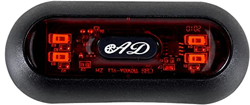 MACHSWON Luz nocturna para casco de motocicleta, luz LED recargable, luz de advertencia de seguridad trasera para bicicleta, carga USB