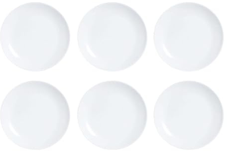 Luminarc Diwali 6 Plato Postre Opal Apto Microondas Apto Frigorífico Reciclable