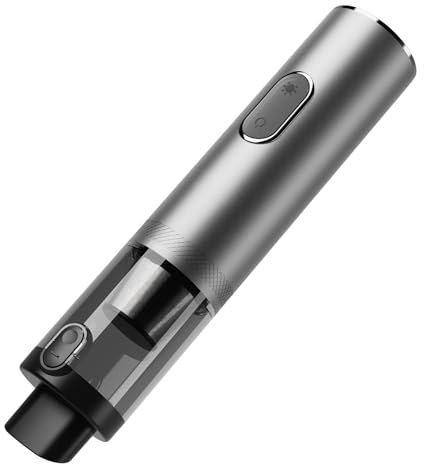 abask Handstaubsauger Akku - 21000Pa 4-in-1 Kabellos Akku Staubsauger, Stark Saugkraft & Wiederaufladbarer Handsauger, Mini Autostaubsauger mit LED-Licht für Auto, Haus, Büro, Tierhaare, Car