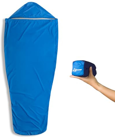 Bivy Sack Sleeping Bag Cover – Waterproof, Mummy-Style, Compact & Lightweight Shelter for Stealth Camping, Backpacking, Bushcraft, Outdoor Survival (Royal Blue)