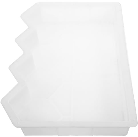Ipetboom Stampo per Mattoni da Giardino Bianco in Plastico Riutilizzabile per Cordoli Esterni, Facile da Pulire per Aiuole e Bordure in Giardini e Bordo Piscina
