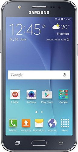 Samsung Galaxy J5 Smartphone débloqué 4G (Ecran: 5 pouces - 8 Go - Simple Micro-SIM - Android) Noir (import Allemagne)