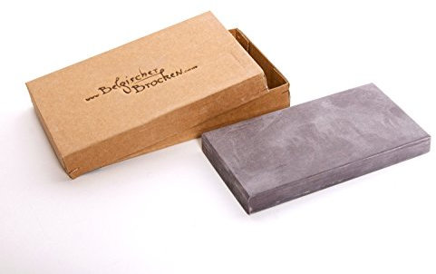 Pierre à aiguiser belge, bleu dimensions 100 x 50 x 15 mm pour toutes les coutaux