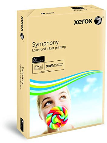 Xerox 80gsm A4 Pastel Tints Salmon Ream Symphony Paper