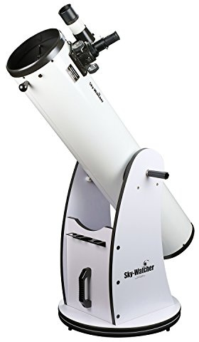 Sky-Watcher Classic 200 Dobsonian 8-inch Telescope – Solid-Tube – Simple, Traditional Design – Easy to Use, Perfect for Beginners, White (S11610)