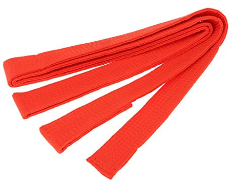rockible Taekwondo Gürtel Karate Kampfsport Aikido Doppelpack Gürtel, Orange