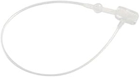 Sicherheitsfäden für Etiketten | Loop Pins | Auszeichnen ohne Pistole | 500 Stück | Transluzent / 75 mm lang