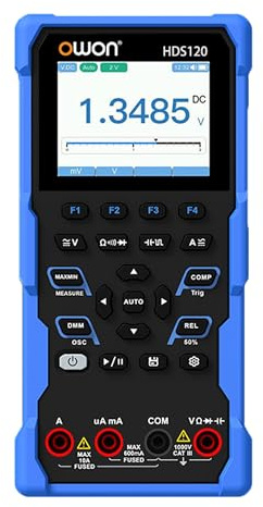 HDS120 1MHz Bandbreite Oszilloskop Multimeter 2 in 1 Funktion für mehrere Tester