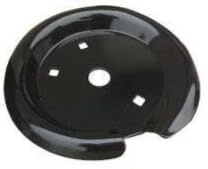 Bello Giardino Federplatten-Metallplatte – schwarzer Metallfederteller zur Spielplatzfeder-Montage – robuste Pulverbeschichtung, witterungsbeständig, einfache Montage, sichere Verbindung Feder