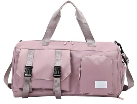 Vartegas Weekender Sac de voyage pour femme Easyjet Bagage à main Sac de clinique Sac d'entraînement avec compartiment à chaussures pour avion et voyage, c, /