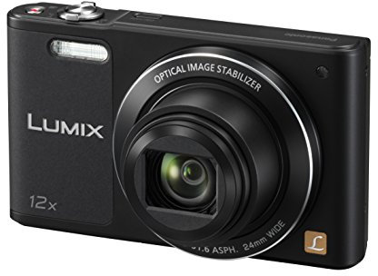 Panasonic Lumix Appareil Photo Compact Familial DMCSZ10EFK (Capteur 16MP, Zoom Lumix 12x, Grand angle 24mm, Ecran Inclinable, Vidéo HD, Modes Selfies, Stabilisé) Noir â€“ Version Française