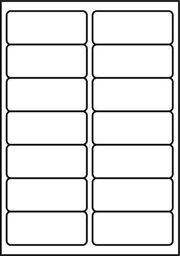 SmithPackaging A4 Self Adhesive Address 1400 Labels, 99.1 mm Length x 38.1 mm Width