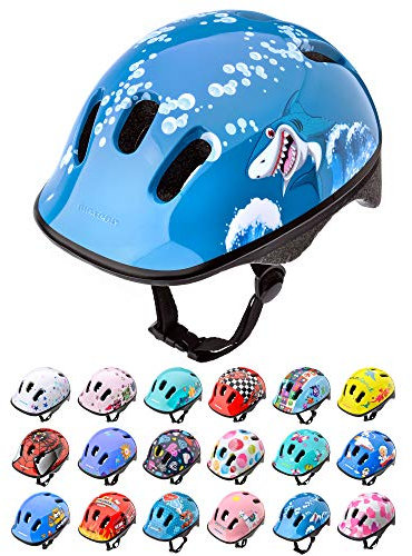 meteor® Kinderfahrradhelm Sicherer Fahrradhelm Kinder-Helm rollerhelm Jungen kinderfahrradhelm für Mountainbike Inliner skaterhelm BMX fahradhelm Scooter Kinder Bike Helmet