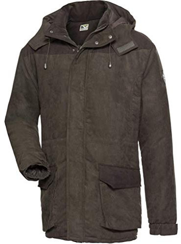 Wald & Forst Veste de chasse pour homme - Veste d'extérieur - Vert - Convient pour le pantalon Core, Vert, couleur unie, S (46 / 48)