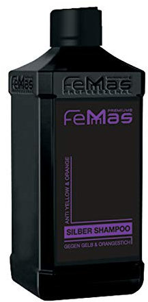FemMas® Silber Shampoo 300ml Silbershampoo gegen Gelb & Orangestich