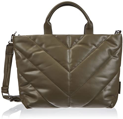 TOM TAILOR- Cate, Damen, Shopper, L, Grün, 47x15,5x31 cm