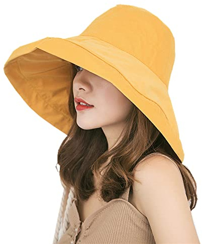 2022 Ny dam strandkapelin vikbar solhatt bred brätte UPF 50+ solskyddshatt Visor Cape Visor Anti-UV Bob sommar bomull visir andningsbar keps med vindtätt rep