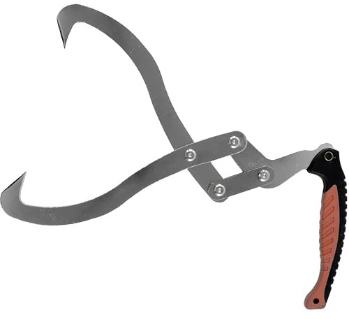 Greifer für HOLZ 12 Holzzange Holzgreifer bis 30 cm Holzstücke Handpackzange