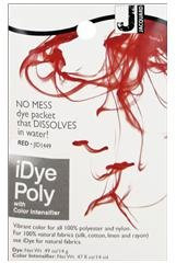 Jacquard IDYE-449 iDye Poly, 14 gramos, rojo