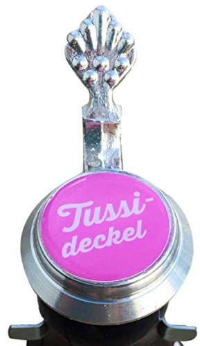 Geschenkbox Bierflaschen Zinndeckel für die Dame Tussideckel als Mückenschutz Wespenschutz und Insektenschutz