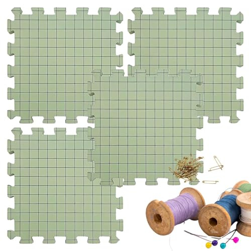 Stickbrädor - Extra tjockt skumgaller 12 x 12 tum, exakta mätlinjer, slät och hållbar yta | för större projekt med spetsnålbroderi
