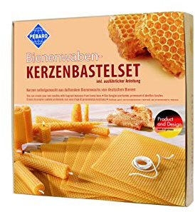 Pebaro Kit pour la Fabrication de Bougies à la Cire d'abeille