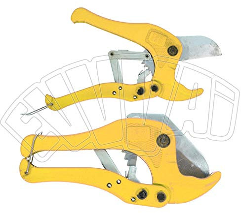 Tijeras para tubos de PVC de 42 mm, cortatubos y tijeras de trinquete, corta tubo de sierra