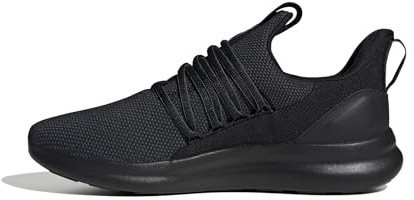 adidas Men's Lite Racer Adapt 7.0 Wide, Black/Grey/Grey, 10.5