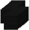 Orgthin Carpet Tiles Peel and Stick, Self Adhesive Carpet Floor Tile 30 x 30 cm, Black Soft Padded Flooring Sticker, Home Decor for Bedroom, Living Room, Office, 20 Tiles per Box, 1.8 sq m per Box