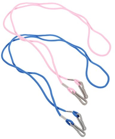 Yardwe Skihandschuh-hosenträger-Clip 2 Stück Elastischer Handschuhhalter Schnurbefestigung Verstellbare Fäustlingsclips Für Den Sport