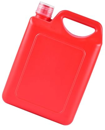 HGZLQKD Engine Oil Jug, Water Storage Jug, Empty Bottle 1.0 L with Lid Engine Oil Storage Container, Cooking Oil Container