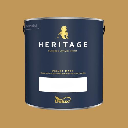 DULUX TRADE HERITAGE MATT BRUSHED GOLD 2.5L