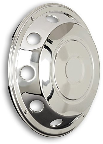 Hansen Styling Parts Copricerchi 19,5 pollici, in acciaio inox, universale, adatto per cerchioni in acciaio