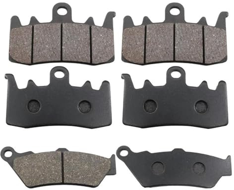 IBNA Auto Motorrad Vorne Und Hinten Bremsbeläge Für B&MW R1200 K1200 K1300 R1200GS K1200S K1300S K1300GT Zubehör(VORDERSEITE UND RÜCKSEITE)