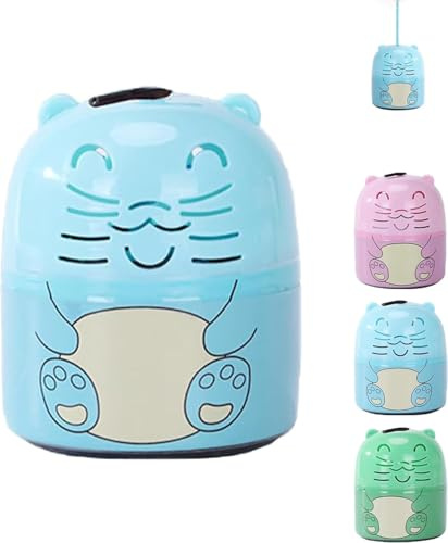 Joysome Air - Limpiador de inodoro Rovaln, desodorante de inodoros Rovaln, bonita botella limpiadora de inodoros en forma de dinosaurio, limpiador automático de tanque de inodoro de baño (1, azul)