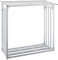 Beckmann KHM Kaminholz-Lager Gr. 2 201 x 104 x 199 cm Aluminium natur