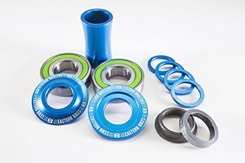 Eastern Bikes BMX Tretlager-Set, 19 mm, Blau