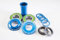 Eastern Bikes BMX Tretlager-Set, 19 mm, Blau