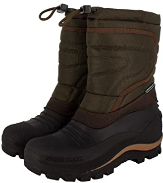 Spirale Elite Stivali da neve, Uomo, Verde (Verde 05500800), 48 EU (13 UK)