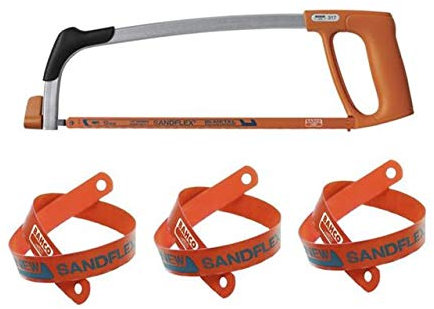 Bahco 317 300mm Hacksaw with 4 Blades 12 inch Frame BAH317