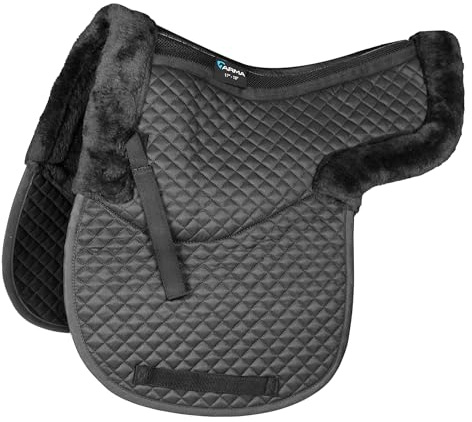 Shires Performance Half Lined Numnah 17-18 - Black