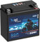 NRG Premium YTX20L-BS AGM Motorradbatterie 22Ah 12V 370A/EN Batterie 51821 CTX20L-BS GTX20L-BS auslaufsicher wartungsfrei ersetzt 20Ah
