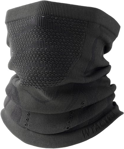 WTACTFUL Vinter halsvärmare damask (1 pack eller 2 pack), andningsbar ansiktsmask för skidor, snowboard, löpning, vandring