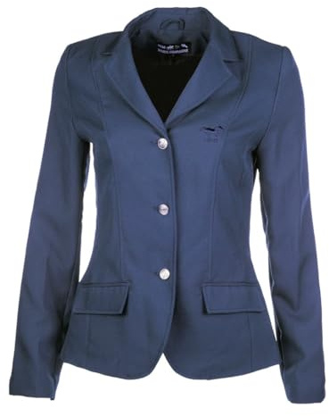 HKM 3341 Turnierjacket Marburg, Reitjacket Reitjacke, dunkelblau Mädchen 140